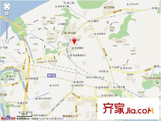 金域中央街區(qū)交通圖