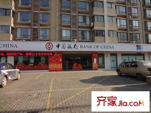 上城風(fēng)景配套圖項(xiàng)目南苑底商中國(guó)銀行