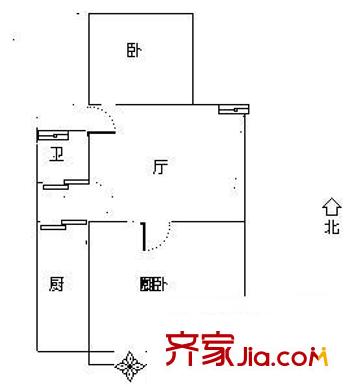 百水芊城戶型圖戶型圖2室 2室1廳1衛(wèi)1廚