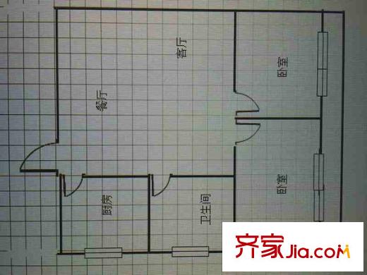 金城麗景戶型圖戶型圖2室 2室2廳1衛(wèi)1廚