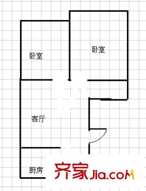 和燕花苑戶型圖戶型圖2室 2室1廳1廚