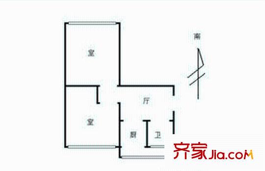 五所村小區(qū)戶型圖戶型圖1室 1室1廳1衛(wèi)1廚