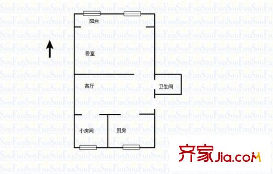 五所村小區(qū)戶型圖戶型圖 1室 1室1廳1衛(wèi)1廚