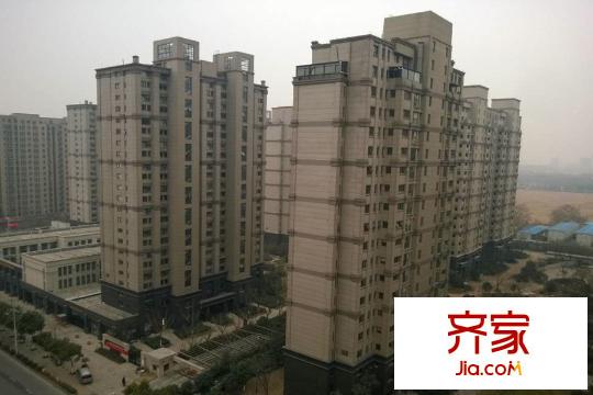 金基匯錦國際外景圖小區(qū)已基本完工（2015-1-5）