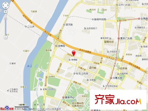 金基匯錦國(guó)際交通圖項(xiàng)目電子地圖