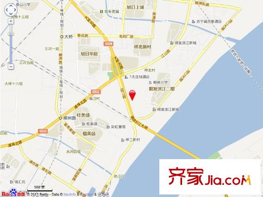 海德北岸城交通圖