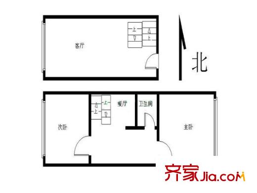 金地名京戶型圖戶型圖2室 2室1廳1衛(wèi)1廚
