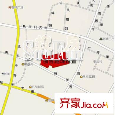 金地名京交通圖