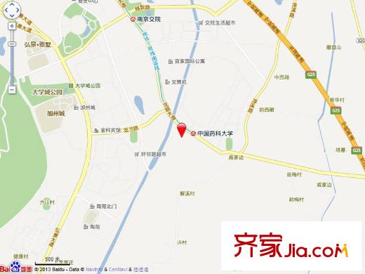 保利梧桐語交通圖