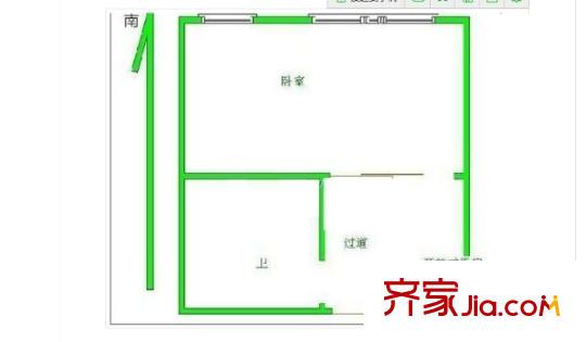 丹佛小鎮(zhèn)戶型圖戶型圖 1室 1室1廳1衛(wèi)1廚