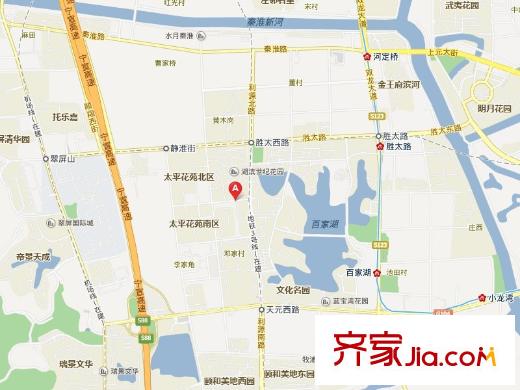 高爾夫國(guó)際花園交通圖