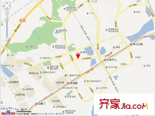 香樟園交通圖