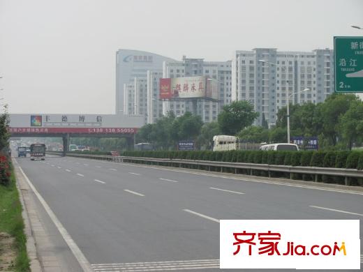 天華綠谷莊園配套圖項目對面是高新開發(fā)區(qū)（2010.05.28）