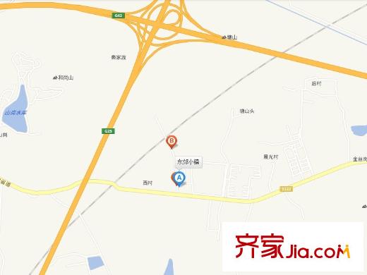 東郊小鎮(zhèn)交通圖
