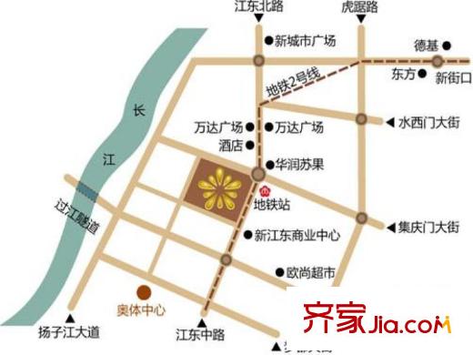 星雨華府交通圖