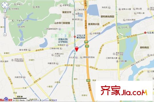 雍福龍庭交通圖