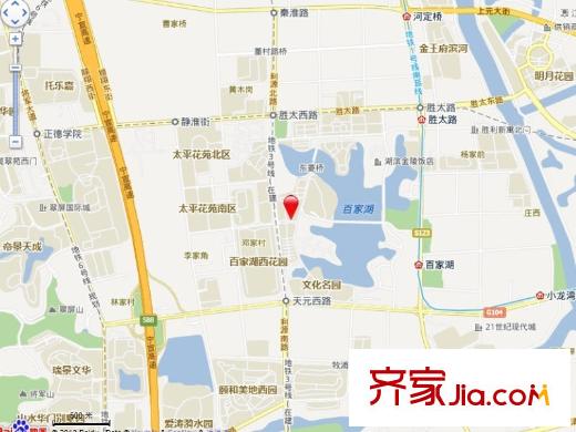 百家湖國際花園交通圖