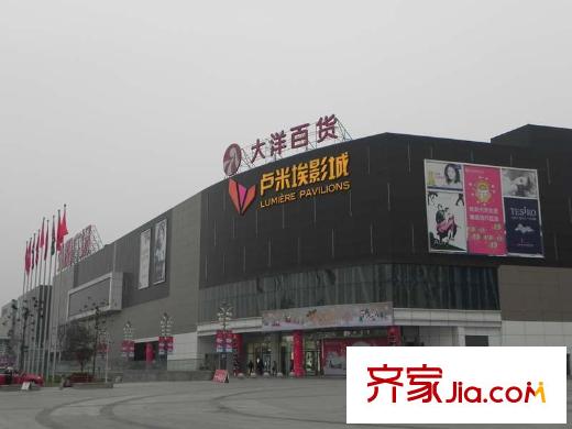 旭日愛上城1-4區(qū)配套圖東北500米盧米埃影城（2011.12.06）