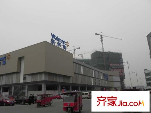 旭日愛上城1-4區(qū)配套圖東北500米沃爾瑪（2011.12.06）