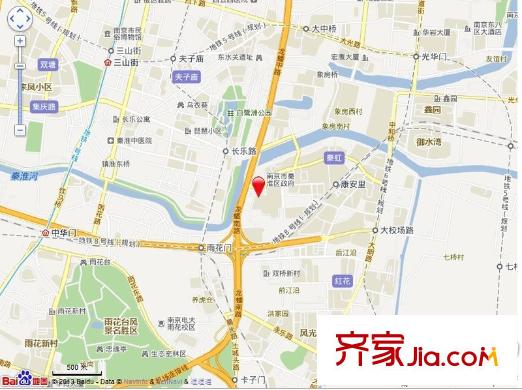 雅居樂花園交通圖