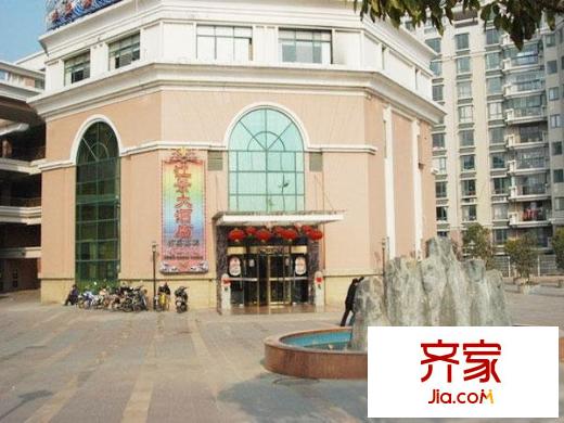 明發(fā)濱江新城一期外景圖