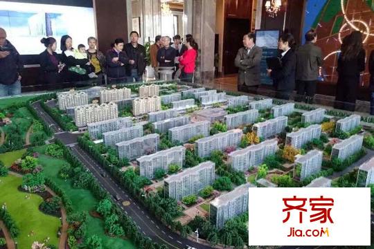 電建平方米悅府項(xiàng)目小高層沙盤(pán)（2015-11-02）