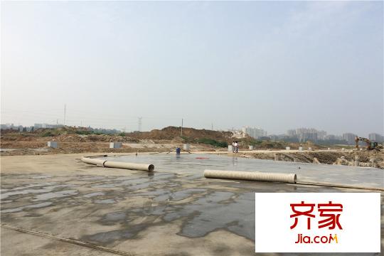 金浦紫御東方項目工地內部（2015-08-27）