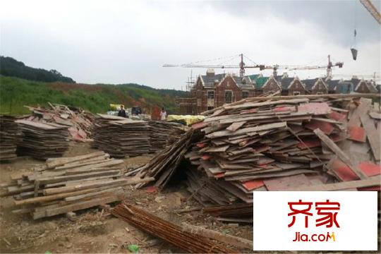 昆侖沃華大埔塘東G76地塊建材堆積（2015-03-19）