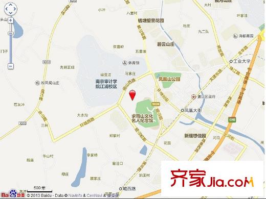 天朗科技園項目交通圖