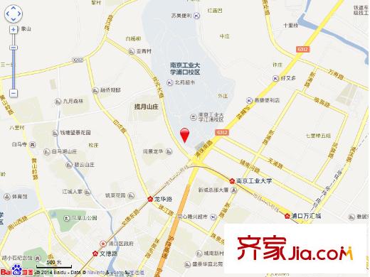 明發(fā)浦口G86地塊交通圖