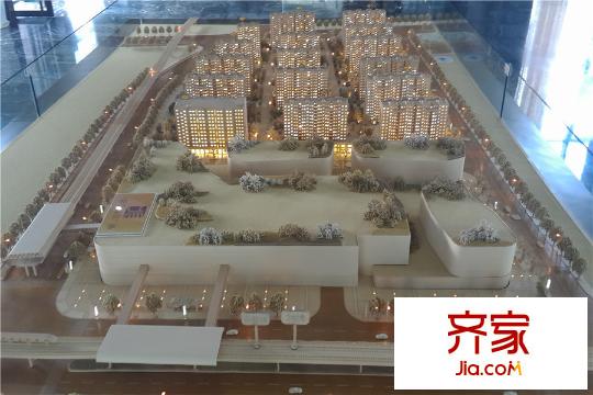 中垠紫金觀邸項(xiàng)目沙盤圖（2015-7-23）
