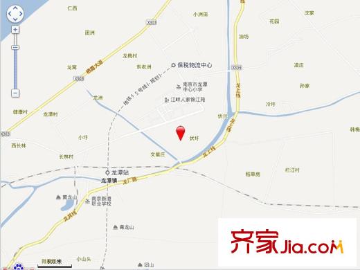 世紀(jì)城興隆路項(xiàng)目交通圖