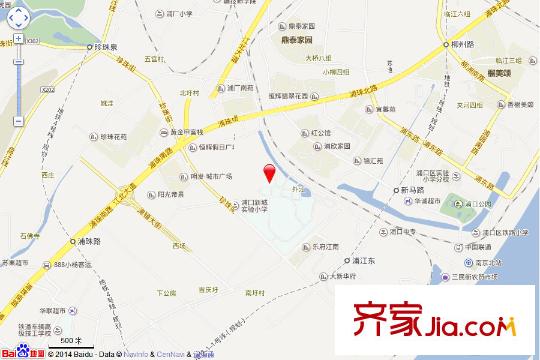 北岸新城項(xiàng)目交通圖