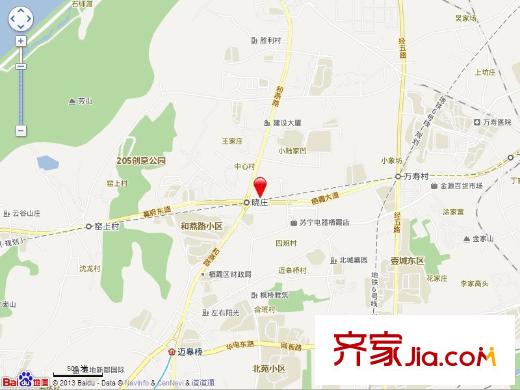 曉莊國際廣場交通圖