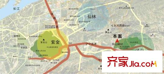 陽明山莊交通區(qū)位圖