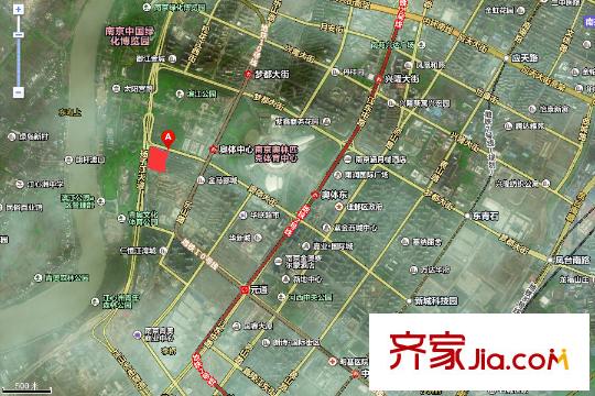 酈城御園電子區(qū)位圖