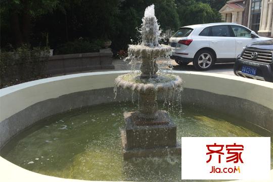 酈城御園酒店門口水景圖（2015-9-1）