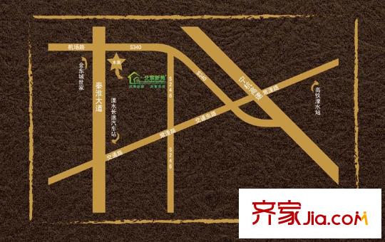 北宸新苑區(qū)位圖