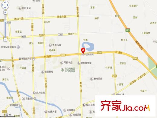 北宸新苑交通圖
