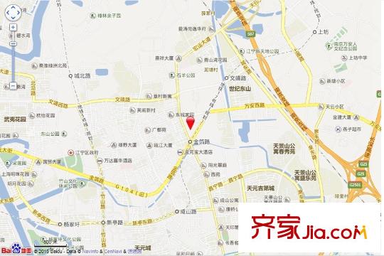 同曦陽光新城交通圖
