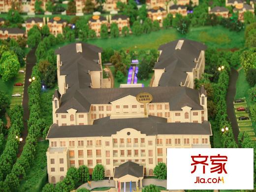 錦隆云山墅沙盤（2014-02-07）