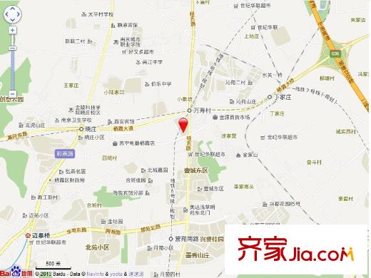 林景御園交通圖