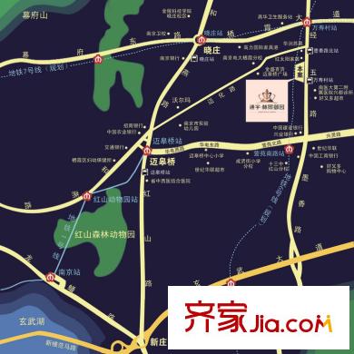 林景御園交通圖