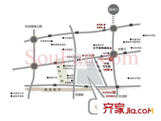 左鄰右里交通圖