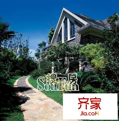 山河水獨棟別墅實景（2010.2.26）