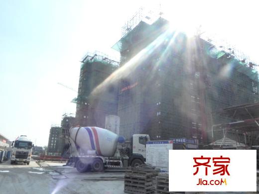 牧龍湖壹號建筑工程進度（2013.10.23）