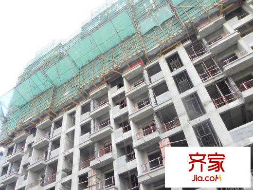牧龍湖壹號(hào)建筑工程進(jìn)度（2013.10.23）