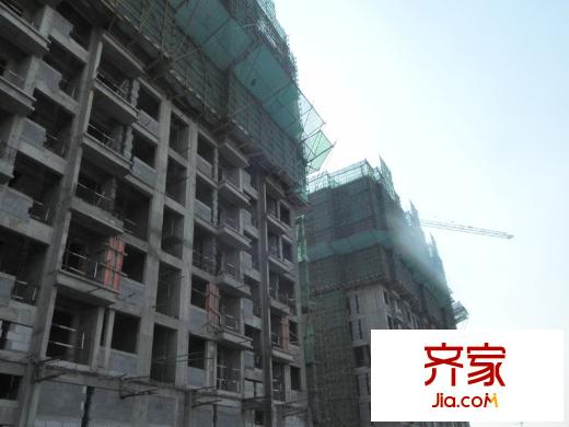 牧龍湖壹號(hào)建筑工程進(jìn)度（2013.10.23）