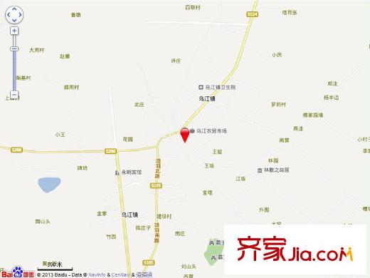 江岸景城交通圖