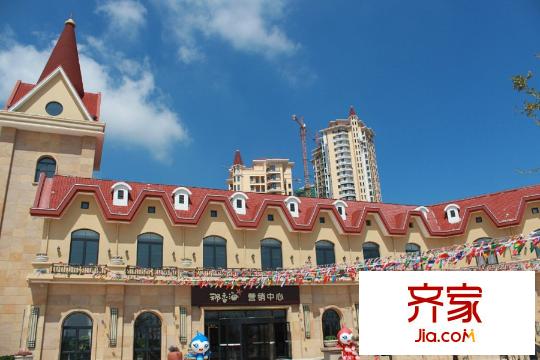 那香海國際旅游度假區(qū)售樓處入口（2015-01-05）